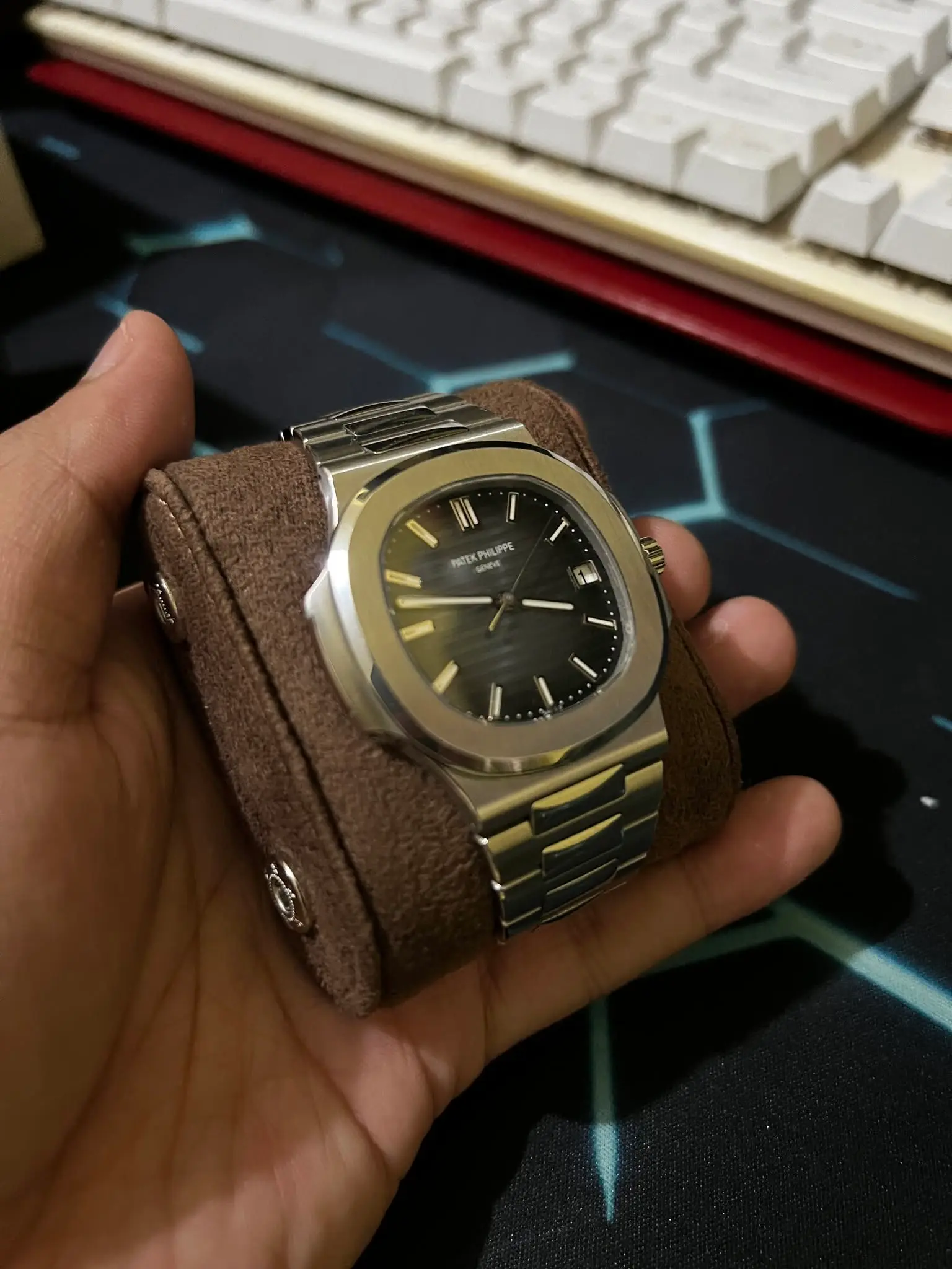 Megérkezett Datejust — számlap közelkép